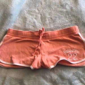 Light orange Hollister shorts